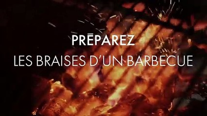 A TABLE : Camembert au barbecue