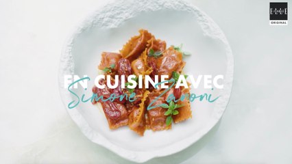 En cuisine avec : les dumplings tomate et parmesan de Simone Zanoni