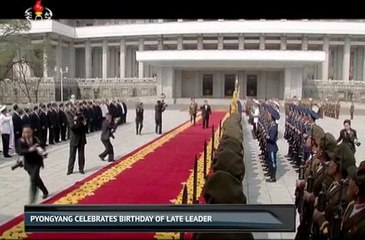 Pyongyang celebrates birthday of late leader