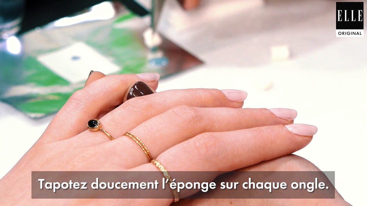 Comment faire une manucure marbrée ?