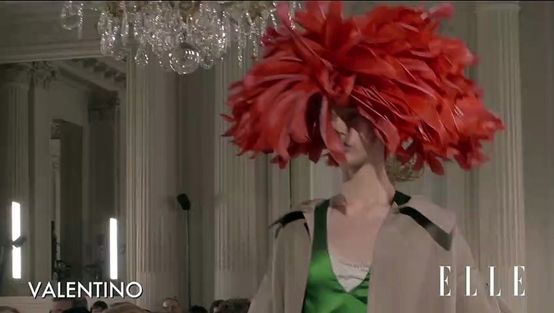 Défilé Valentino Haute Couture Printemps-Eté 2018 - Vidéo Dailymotion