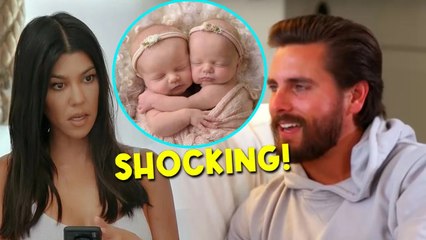 Scott Disick Shocked By Supporting Kourtney's Twin Plans