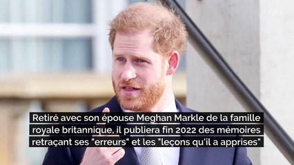 Le prince Harry publiera ses mémoires à la fin de l’année 2022