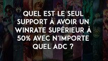 League of Legends : quel est le seul support à avoir un winrate supérieur à 50% avec n'importe quel ADC ?