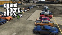 GTA 5 : un mod pour remplacer toutes les voitures du jeu.