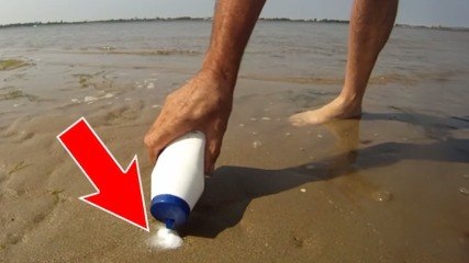 He Poured Salt on the Sand and a Strange Creature Immediately Appeared