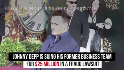 Rien ne va plus pour Johnny Depp, poursuivi en justice par ses gardes du corps