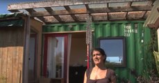 This Woman Lives In A Shipping Container... But What's Inside Will Take Your Breath Away