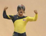 Azizulhasni Awang wins gold while Australia retained the men's team pursuit title at the World Track Cycling Championships