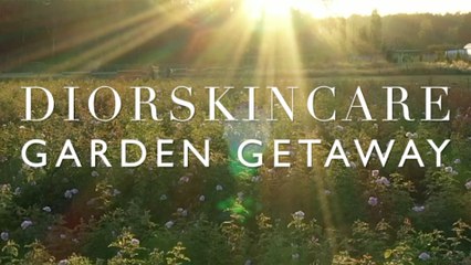 Jardin Dior Skincare : la rose de Granville