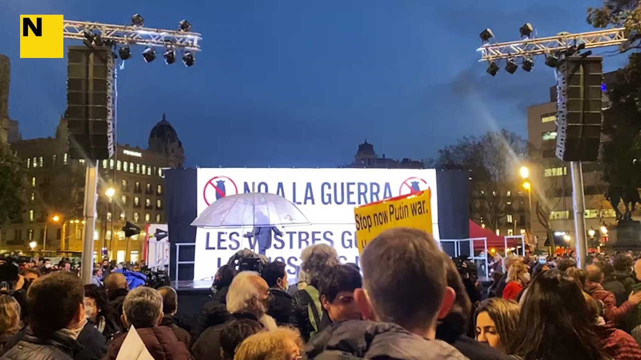 Concentració en contra de la guerra