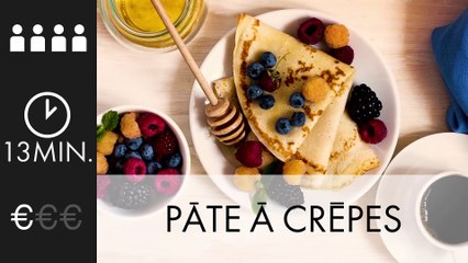 La pâte à crêpes