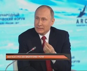 Buktikan Syria ada senjata kimia - Vladimir Putin