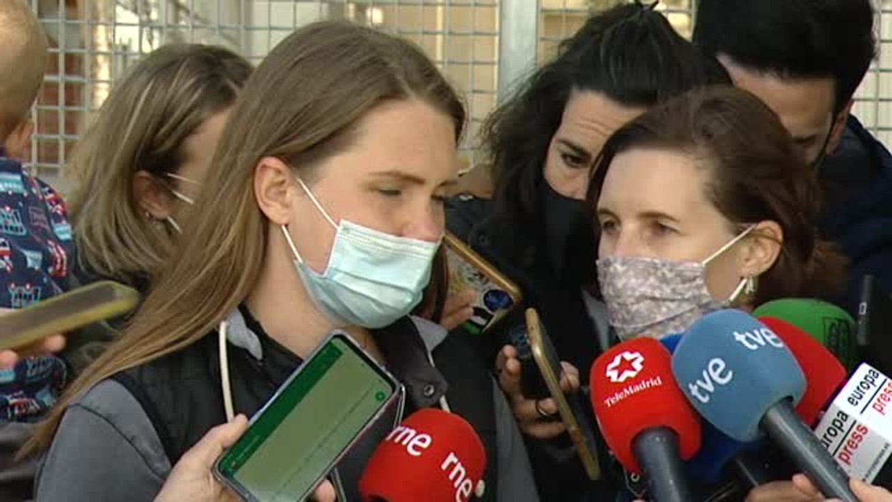 España acoge a los primeros refugiados ucranianos