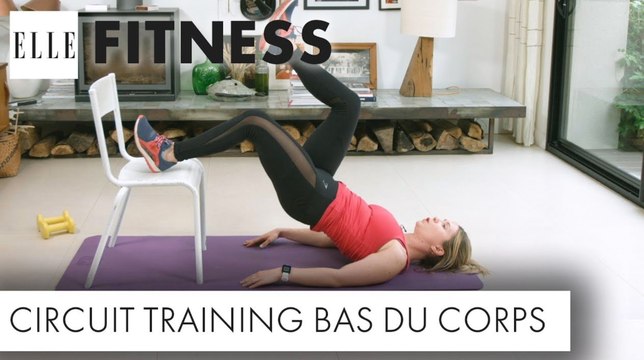 Circuit training débutant (bas du corps)┃ELLE Fitness