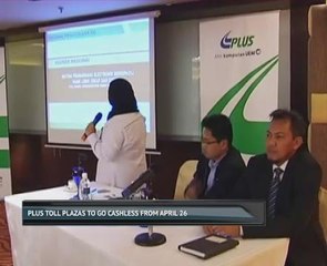 Plus toll plazas to go cashless from April 26