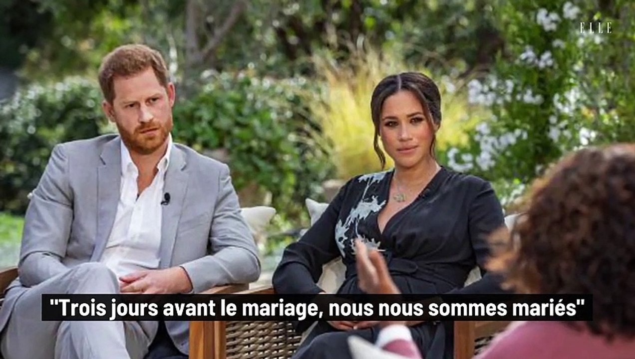 Meghan Markle et le prince Harry avouent finalement ne pas s’être mariés trois jours avant la cérémonie officielle