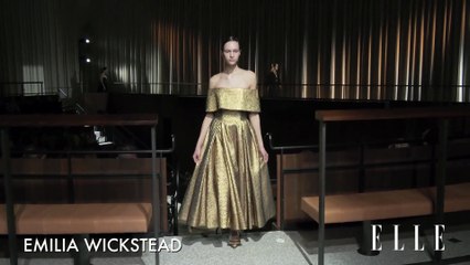 Défilé Emilia Wickstead prêt-à-porter Automne-Hiver 2020-2021