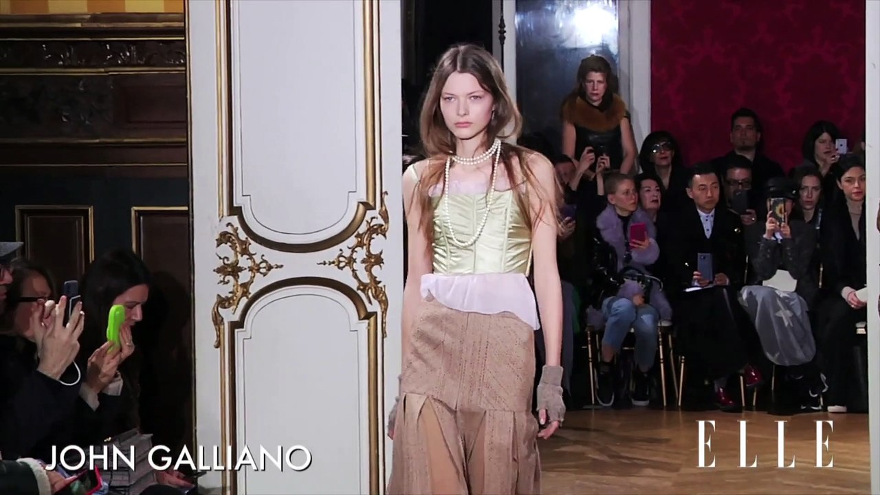 Défilé John Galliano prêt à porter Automne-Hiver 2018-2019