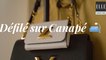 Défilé sur Canapé : Louis Vuitton avec Xenia Adonts