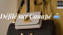 Défilé sur Canapé : Louis Vuitton avec Xenia Adonts