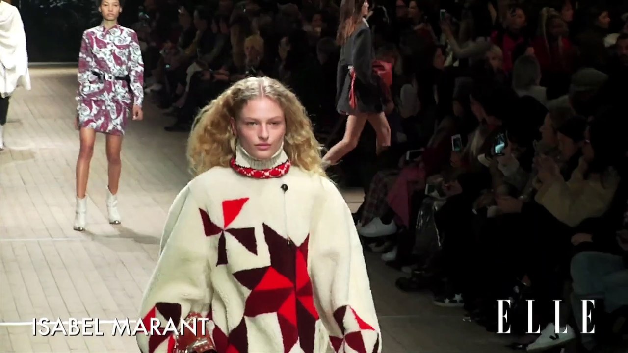 Défilé Isabel Marant prêt à porter Automne-Hiver 2018-2019