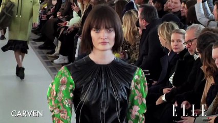 Défilé Carven prêt à porter Automne-Hiver 2018-2019