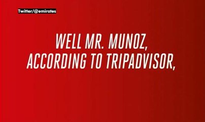 Emirates buat video khas untuk CEO United Airlines