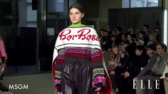 Défilé Msgm prêt à porter Automne-Hiver 2018-2019