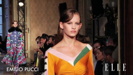 Défilé Emilio Pucci prêt à porter Automne-Hiver 2018-2019