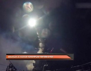 Serangan Amerika Syarikat hadkan kemampuan tentera Syria