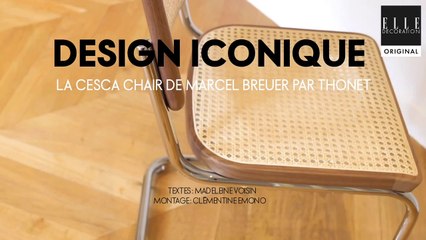 TEASER Design Iconique : La Cesca Chair de Marcel Breuer par Thonet
