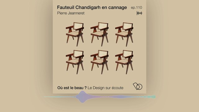 Podcast : Fauteuil Chandigarh en cannage - Où est le beau ? - Elle Déco