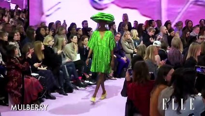 Défilé Mulberry prêt à porter Automne-Hiver 2018-2019