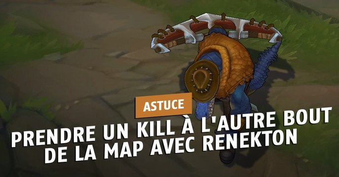 League of Legends : Renekton peut tuer à l'autre bout de la carte avec cet objet