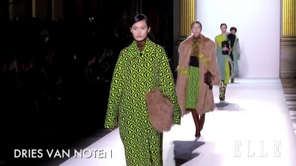 Défilé Dries Van Noten prêt à porter Automne-Hiver 2018-2019