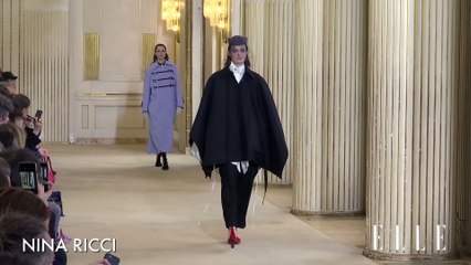 Défilé Nina Ricci prêt à porter Automne-Hiver 2018-2019