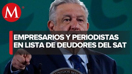 ¿AMLO exhibirá a Belinda? Promete dar a conocer lista de deudores al SAT