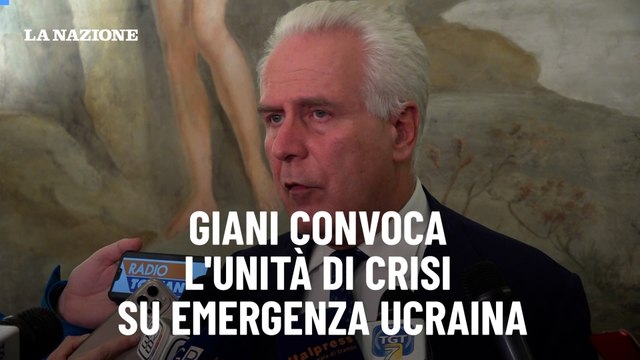 Giani convoca l'unità di crisi su emergenza Ucraina