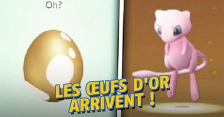 Pokémon Go : bientôt l'arrivée des récompenses "œuf d'or" pour 500 oeufs éclos ?