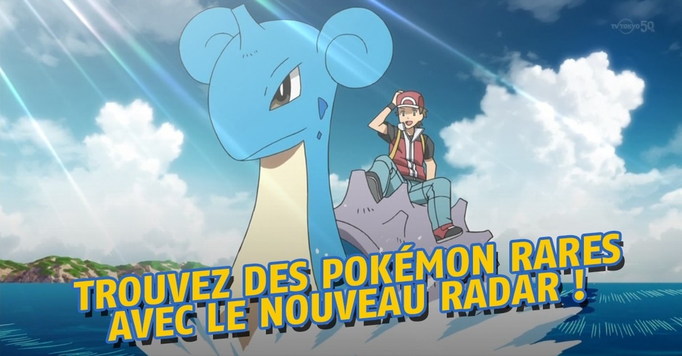 Pokémon Go : trouvez des Pokémon rares plus facilement grâce au nouveau radar