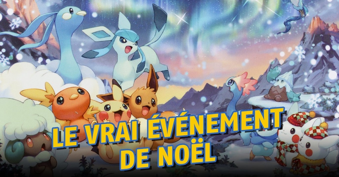 Pokémon Go : l'événement de Noël arrive
