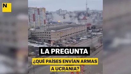 ¿Qué países envían armas a Ucrania?