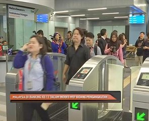 Malaysia di ranking ke-11 dalam indeks WEF bidang pengangkutan
