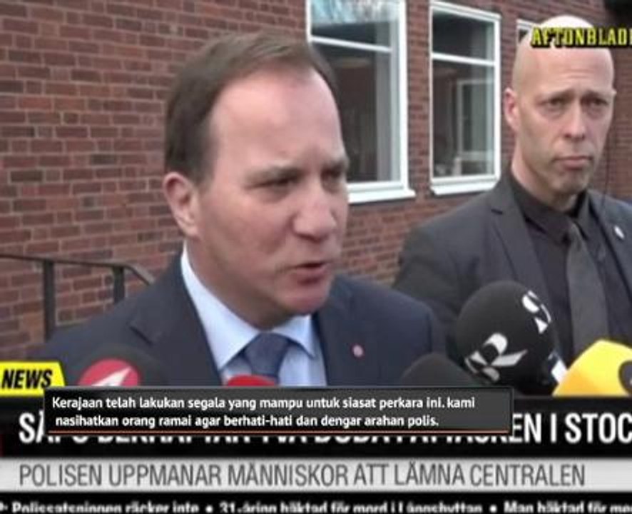 Serangan di Stockholm angkara pengganas
