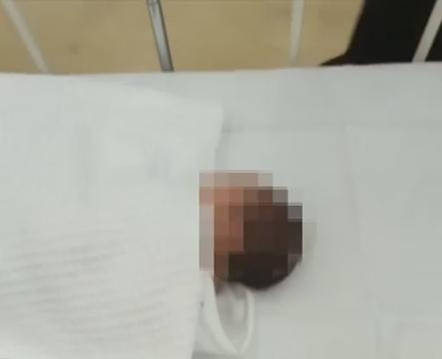 Newborn baby boy found abandoned