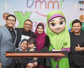 Anak allahyarham Johan Nawawi teruskan legasi syarikat animasi