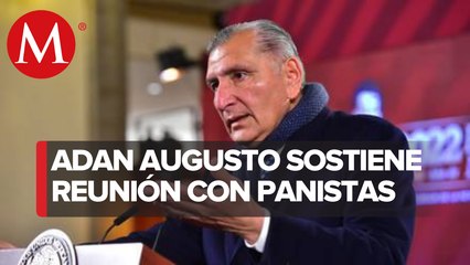 Adán Augusto López se reune con gobernadores del PAN