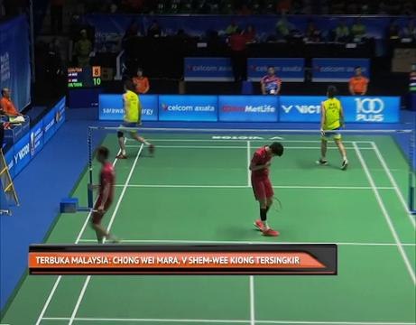 Terbuka Malaysia: Chong Wei mara, V Shem-Wee Kiong tersingkir