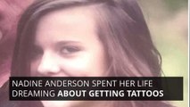 This woman covered her whole body in tattoos so she can look like her dad